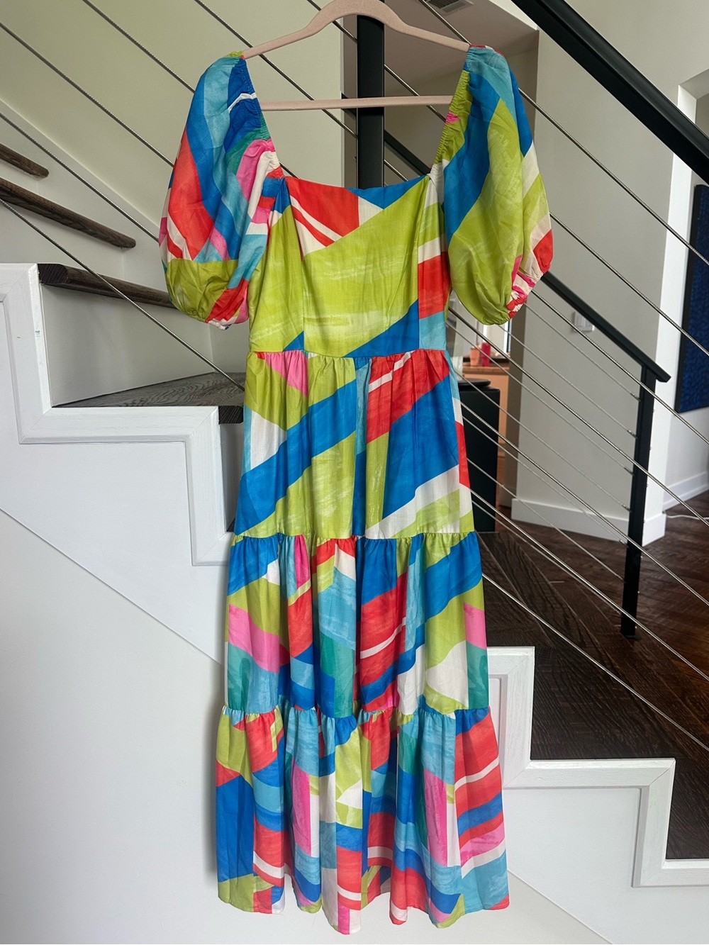 Flying Tomato Precious Moments/Full of Grace Dress with Puff Sleeves |Size S - Picture 2 of 15